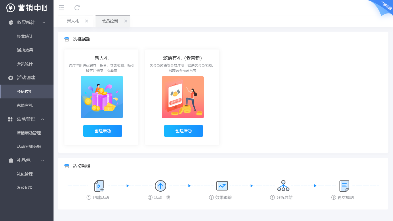 邀请有礼-会员拉新